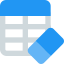 Delete workbook sheet formulae with isolated eraser icon