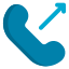 Outgoing Call icon