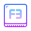 F3 Key icon