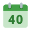 日历第 40 周 icon