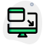 手机上的外部便携式网络浏览器网络绿色tal-revivo icon