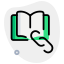 Books to open a link to download icon