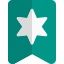 Medium rank homeguard of strip and star uniform badge icon