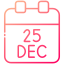 25 December icon