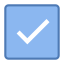 Checkbox markiert 2 icon