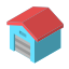 Garagem fechada icon