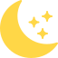 Croissant de lune icon