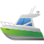 bateau à moteur icon