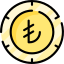 外部里拉货币维塔利戈尔巴乔夫线性颜色维塔利戈尔巴乔夫 icon