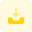 Mailbox download attachment icon