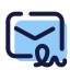 Sign Mail icon