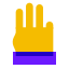 Drei Finger icon