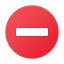 No Entry icon