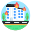 Building On Fire icon