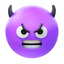 Angry Face With Horns icon