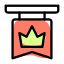 Honorary mention of kingdom Medal Of Honor with a crown icon