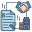 Contract icon