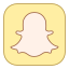 Snapchat-cuadrado icon