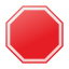 emoji del segnale di stop icon