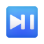emoji do botão reproduzir ou pausar icon