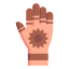 Henna Painted Hand icon