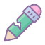 Broken Pencil icon