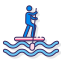 Standup Paddleboarding icon