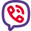 Viber a cross-platform voice over IP and instant messaging application icon