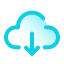 Download from the Cloud icon