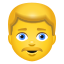 Man Blond Hair icon