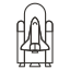 Space shuttle icon