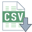 Exportación CSV icon