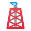 Impianto di perforazione di gas icon