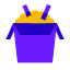 Arroz frito chino icon