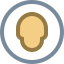 丸で囲まれたユーザー ニュートラル スキン タイプ 4 icon