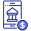 Mobile banking icon