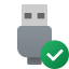 USB接続 icon