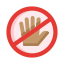 Do Not Touch icon