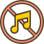 No Music icon