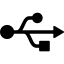 Universal Serial Bus an industry standard that establishes specifications for cables and connectors icon