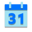 Calendário 31 icon