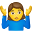 Woman Shrugging icon