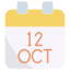 12 October icon