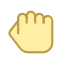 Hand: Felsen icon