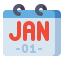 January icon