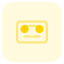 Audio tape with less bitrate recording and outdated system icon