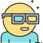 3d Glasses icon