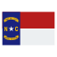 bandeira da Carolina do Norte icon