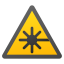 레이저 빔 위험 icon