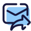 Transférer le message icon